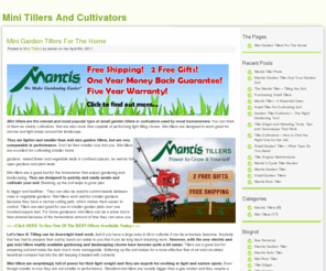 minitillers.net: Mini Tillers, Small Garden Tiller, Cultivator, Buy, Order
Mini tillers and small garden tillers available for sale. Find a large selection of garden tillers and cultivators.