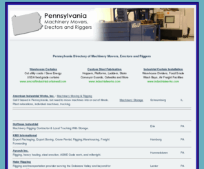 pa-machinerymovers.com: Pennsylvania | Machinery Movers, Erectors and Riggers
American Industrial Werks - Expert Riggers, Machine Movers/demolition, and Millwrights serving businesses throughout the Chicago area, northern Illinois and surrounding areas in the Midwest.