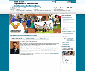 cookcountypublichealth.org: Home - Cook County Department of Public Health
Welcome to Cook County Department of Public Health