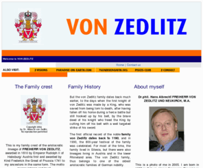 vonzedlitz.com: FREIHERR VON ZEDLITZ
