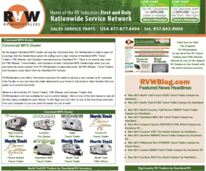 cincinnatimpg.com: Cincinnati MPG Dealers - , Heartland RV RVs, RV Sales, The Original RVWholesalers, dallaswildwooddealers.com
Cincinnati MPG Dealers, , Heartland RV RVs, RV Wholesalers offers RVs for sale, travel trailers, toy haulers, RV parts, RV accessories, used RV sales & fifth wheel campers at the best prices. International Heartland RV RVs with excellent customer service. 1-877-877-4494.