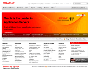 flexcel.com: Oracle | Hardware and Software, Engineered to Work Together
Oracle is the world's most complete, open, and integrated business software and hardware systems company.
