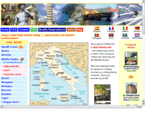 lombardyhotels.com: ItalieHotels.com
Italy Hotel reservations -- Italy, Italie, Italia