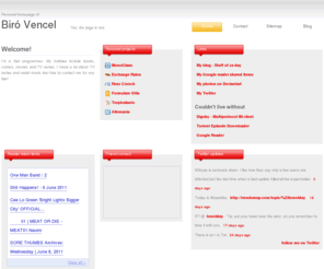 bvencel.com: Biró Vencel Home
