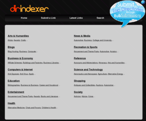 dirindexer.com: Welcome at dirindexer
dirindexer is a free web directory with guaranteed 7 day review!