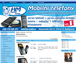 hm-mobil.cz: HM-Mobil - mobily, telefony
