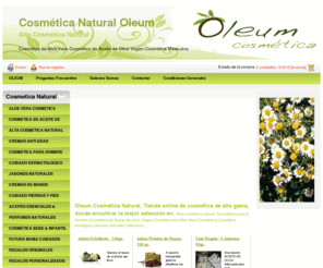 oleumcosmetica.es: Cosmética Natural Aloe Vera / Alta Cosmética de Aceite de Oliva
Alta Cosmética Natural,Cosmética aloe vera,Cosmética de Aceite Oliva,Cosmética Hombre,Jabón natural,Cosmética bio,Cosmética ecológica,Regalos hombre