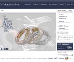 polshorloges.com: ACE Jewelers | The exclusive Dutch Online Jeweler
Welcome at Ace, your online jeweler. Large choice in exclusive Watches, Jewels, Jewelry and Diamonds. ACE Jewelers: Experts in luxury since 1975. 