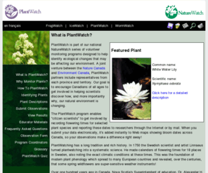 plantwatch.ca: Environnement Canada - Environment Canada
Page de configuration de base du site