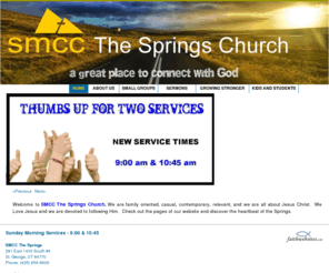 smccsprings.org: SMCC The Springs (South Mountain Community Church) - St. George, Utah (UT)
SMCC The Springs - St. George, UT