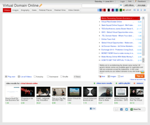 virtualdomainonline.com: Virtual Domain Online
Virtual Domain Online on WN Network delivers the latest Videos and Editable pages for News & Events, including Entertainment, Music, Sports, Science and more, Sign up and share your playlists.
