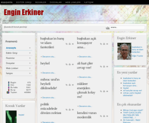 enginerkiner.org: Engin Erkiner
Engin Erkiner - Güncel yorumlar ve yazılar