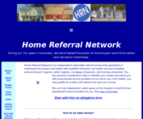 finderhome.com: Home Referral Network Home Page
