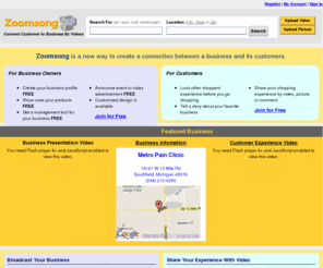 zoomsong.com: Zoomsong - Video Yellow Pages
