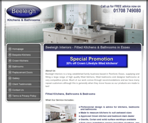 beeleighinteriors.co.uk: Kitchens Essex | Fitted Kitchens Essex | Bespoke Kitchens Essex
Kitchens in Essex - Beeleigh Interiors is a long established family business based in Romford, Essex, supplying and fitting a large range of high quality fitted kitchens, fitted bedrooms and designer bathrooms at very competitive prices