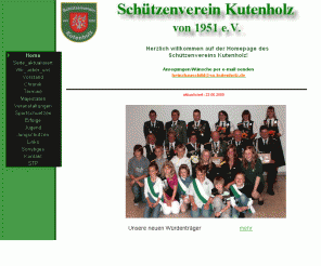 sv-kutenholz.de: Herzlich willkommen auf der Homepage des Schützenvereins Kutenholz!
