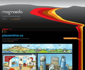 davidemelis.com: magmaedia 1.5 :: Davide Melis Personal Portfolio
Magmaedia.com is the visual portfolio of Davide Melis, interactive and web designer.