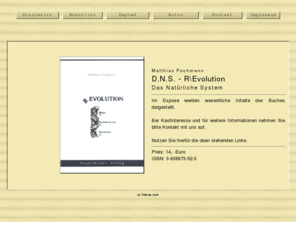 dns-revolution.net: D.N.S. - R\Evolution | Das Buch
DNS-Revolution. Informationen zum Buch.