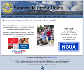 sunnysidecu.org: Welcome || Sunnyside Credit Union
