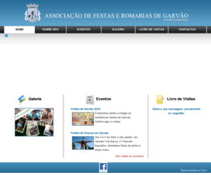 afrgarvao.com: Associação de Festas e Romarias de Garvão
Website da Associação de Festas e Romarias de Garvão, uma organização de jovens entusiastas da bela vila de Garvão.