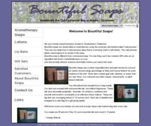 bountifulsoaps.com: bountifulsoaps.com :: Homepage
