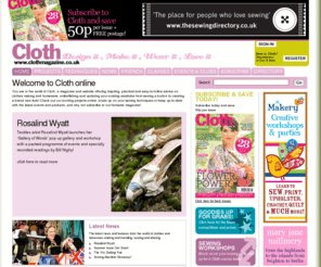 clothmagazine.co.uk: Cloth Magazine - Design it : Make It: Wear it : Love it
ADD DESCRIPTION HERE