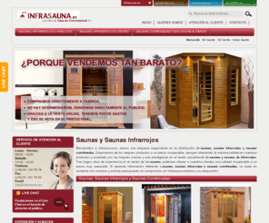 infrasauna.es: Saunas | Saunas Infrarrojos | Saunas Combinadas con Ducha a Vapor - Infrasauna
Los mejores precios en saunas y saunas combinadas con ducha a vapor. Solicite ya su presupuesto totalmente gratis.
