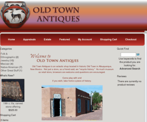 oldtownantiquesabq.com: Old Town Antiques
