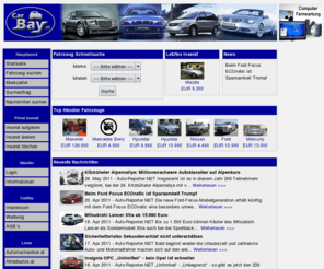 carbay.at: CarBay - Ihre Gebrauchtwagenbörse im Internet
CarBay.at - Ihre Gebrauchtwagenbörse im Internet mit brandaktuellen Informationen rund um den Automarkt