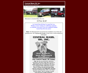 centralmassoilinc.com: Central Mass Oil Home
Central Mass Oil is a full service oil company located in Rutland, Massachusetts.