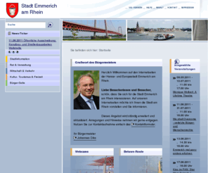 emmerich.de: Stadt Emmerich am Rhein | Willkommen auf der Homepage der Stadt Emmerich am Rhein
Startseite der Internetpräsentation der Stadt Emmerich am Rhein