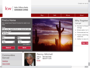 gotresidential.com: Renny Mitchell- Keller Williams Realty / Sonoran Living
Find Arizona homes here