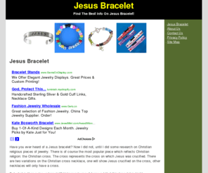jesusbracelet.net: Jesus Bracelet
Jesus Bracelet 