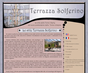 terrazzasolferino.it: Terrazza Solferino - Prestigioso Centro Servizi in centro a Torino
Prestigiosi uffici arredati, uffici arredati, uffici virtuali, affitto uffici, convegni, seminari ricevimenti a Torino