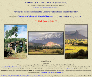 Alv35 Com Aspen Leaf Village Alv35 Cuchara Colorado Condo