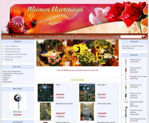 blumenhartmann.org: Blumenhartmann.de
Schöner Wohnen mit Blumen Hartmann. Machen Sie Ihren Garten zum Urlaubsparadies. Bei uns finden Sie Windspiele, Steinfiguren, Geschenkideen und vieles mehr.