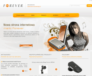 forever.com.pl: forever.com.pl - akcesoria do telefonów komórkowych
Akcesoria sygnowane znaczkiem forever zostały sprawdzone przez tysiące zadowolonych użytkowników. Wybierając nasze produkty wybierasz najwyższą jakość