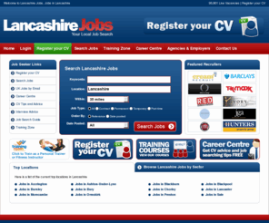 lancashirejobs.net: Lancashire Jobs - Jobs in Lancashire
Lancashire Jobs - Find jobs in Lancashire. Search Lancashire Jobs by sector or keywords. Upload your CV to send your details to Lancashire agencies and employers.