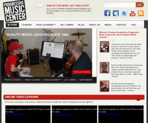 ppdsonline.com: Raleigh Music Lessons - Guitar, Drum, Piano, Bass, Vocal : Progressive Music Center
Progressive Music Center teaches all levels of students from ages 3 to 87 year’s young. Some of our students have been enrolled with us for more than six years and we have over 17 former students currently enrolled in college music schools in the United States.