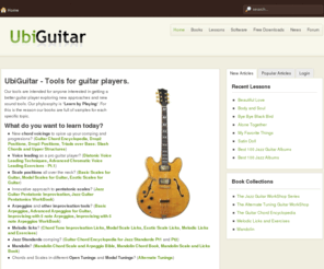 ubiguitar.com: UbiGuitar - Tools for Guitar Players - UbiGuitar - Jazz Guitar Player Tools
Jazz Guitar Player Books & Tools: all you need to be a better musiciant