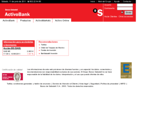 activobank.com: Activobank:hipotecas, depositos, fondos
