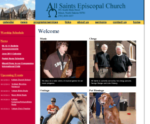 allsaintsminot.org: Welcome : All Saints Episcopal Church
All Saints Episcopal Church is located in Minot North Dakota.