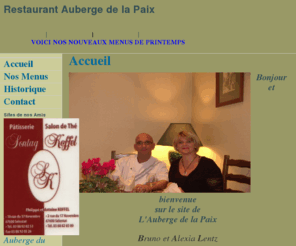 aubergedelapaix.net: restaurant auberge de la paix selestat
