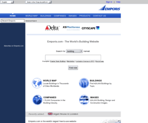 emporis.com: Commercial Real Estate Information and Construction Data | Emporis.com
Emporis is the world's database for buildings. Get detailed information on real estate, construction, architecture, engineering, and urban planning everywhere in the world.