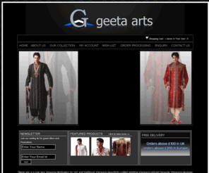 geetaarts.com: Sherwanis East London, Wedding Sherwanis London, Wedding Men Kurtas
Geeta Arts offers Widest Indian Grooms Collection of Wedding sherwanis, Wedding men Kurtas, bespoke designer sherwanis in East London on affordalbe prices.