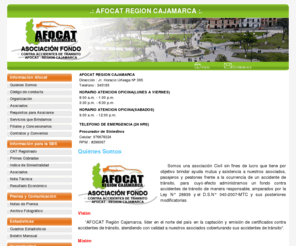 afocatregioncajamarca.net: AFOCAT REGION CAJAMARCA - www.afocatregioncajamarca.net
