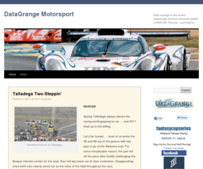 datagrange.com: DataGrange Motorsport | Daily musings on the current happenings and fond memories related to NASCAR, Formula 1, and IndyCar
