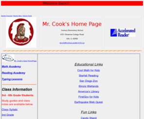 dcook.info: Mr. Cook's Home Page
