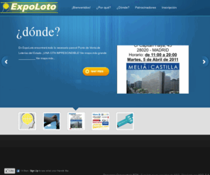expoloto.es: ExpoLoto - Muestra de Equipamiento y Tecnología para Puntos de Venta de Loterías del Estado
ExpoLoto