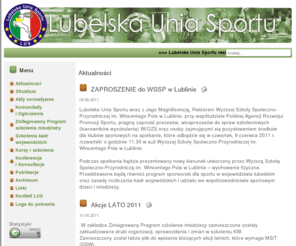 lus.org.pl: Lubelska Unia Sportu - Aktualności
Lubelska Unia Sportu